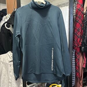 Under Armour Men's Dark Gray Turtleneck Sweater